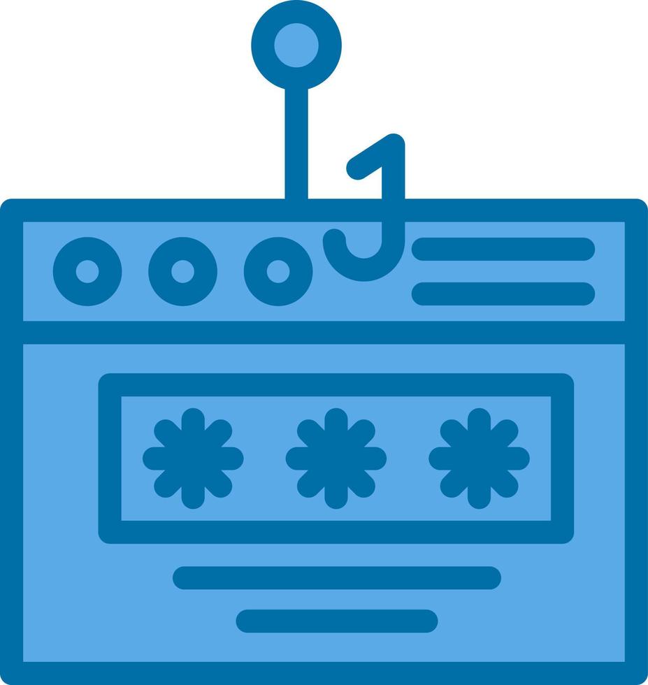 Password Phishing Vector Icon Design