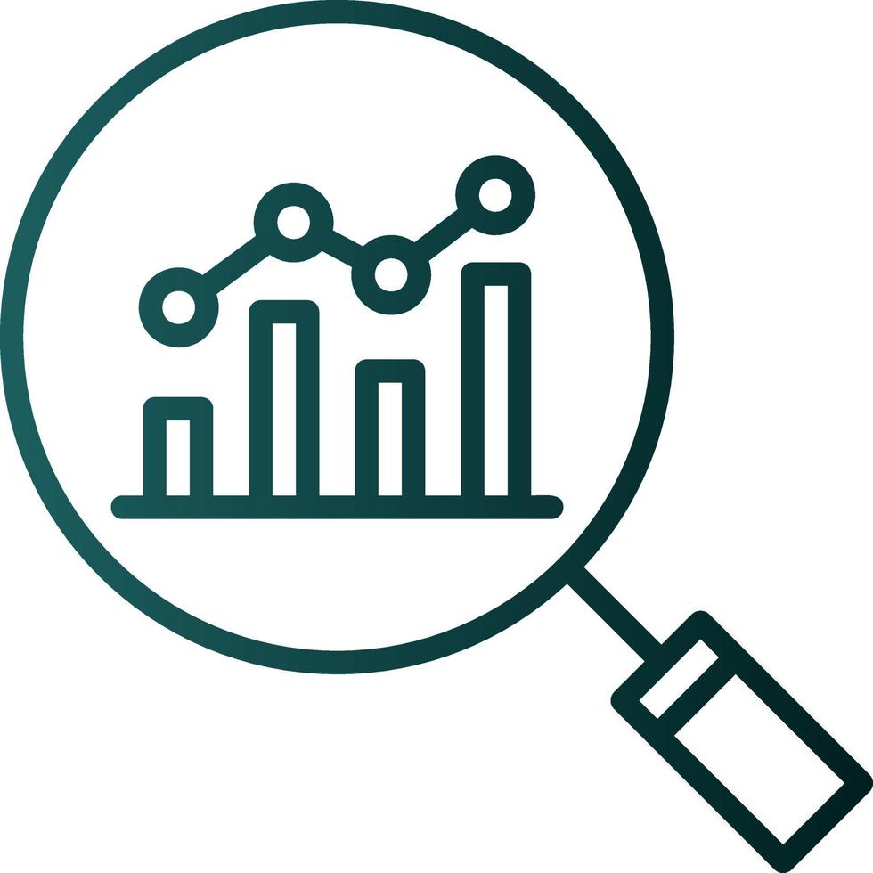 Market Research Vector Icon Design