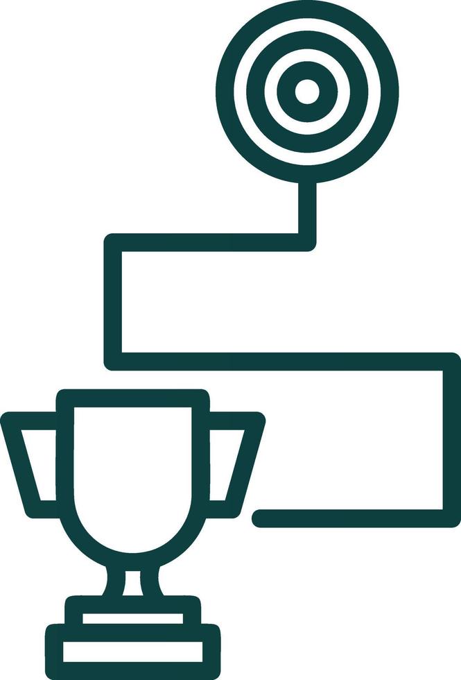 Long Range Planning Vector Icon Design