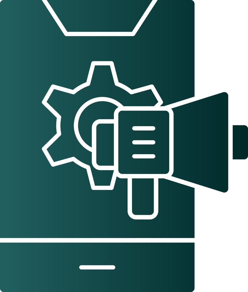 Marketing Automation Vector Icon Design