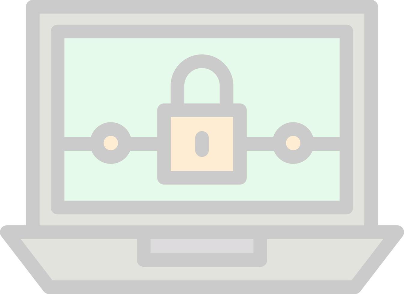 Ransomware Vector Icon Design