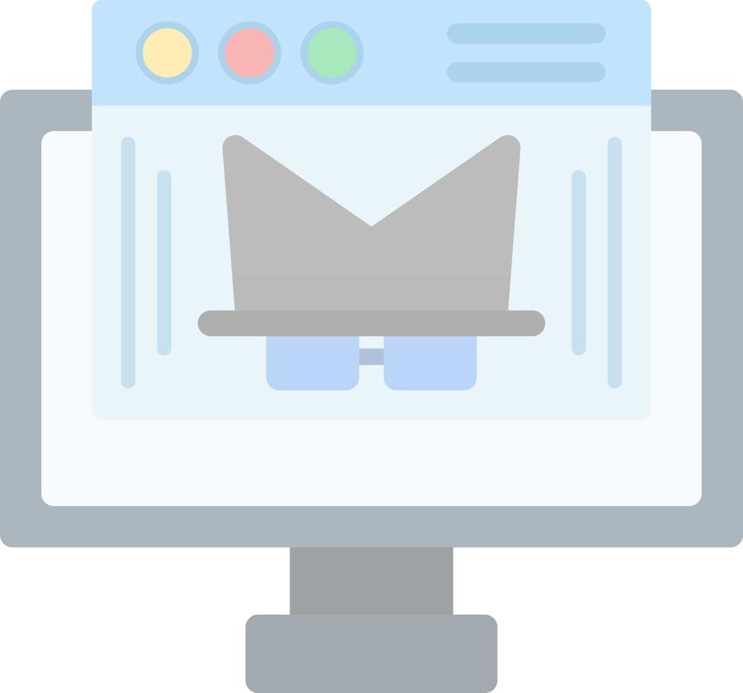 Online Robbery Vector Icon Design