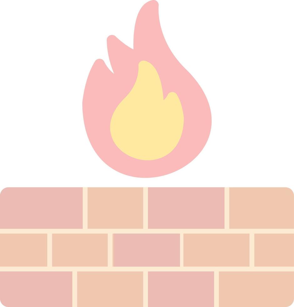 Firewall Vector Icon Design