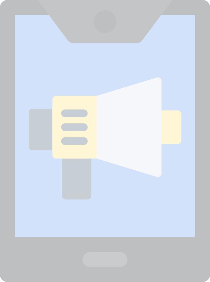 Mobile Marketing Vector Icon Design