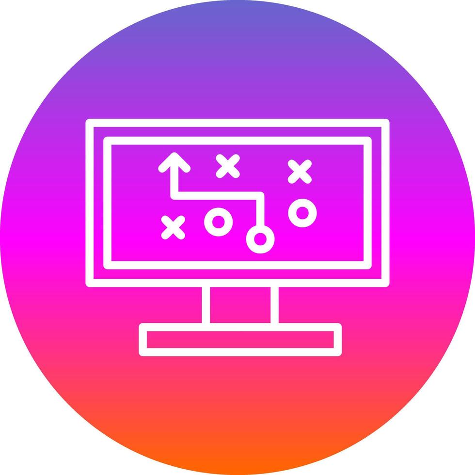 Digital Strategy Vector Icon Design