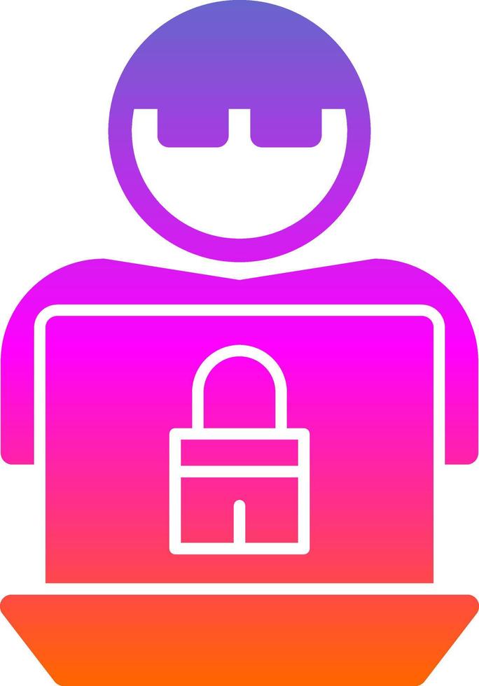 Cyber Attack Vector Icon Design