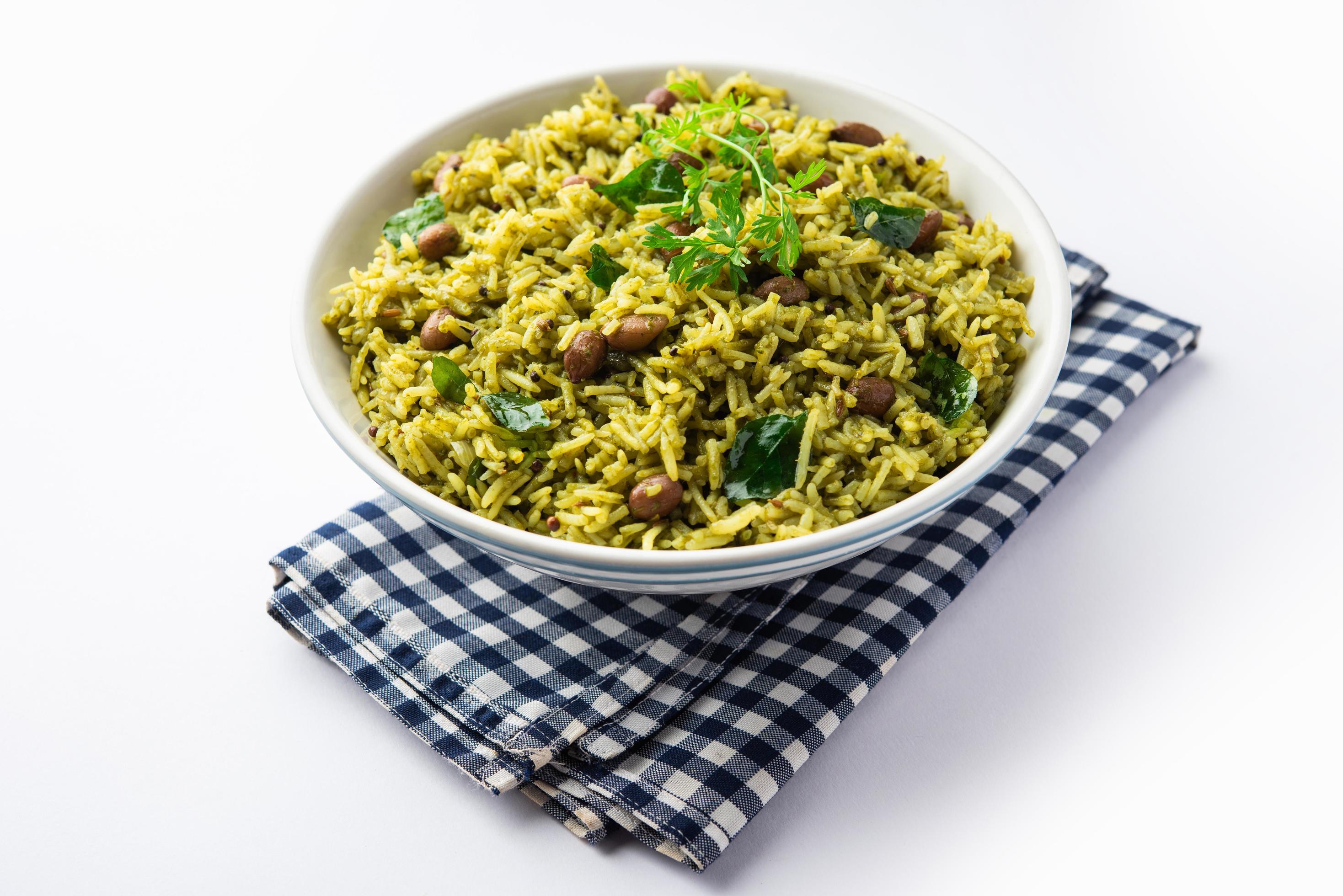 Palak Khichdi Is A One Pot Nutritious Meal Of Mung Lentils And Rice palak-khichdi-is-a-one-pot-nutritious-meal-of-mung-lentils-and-rice
