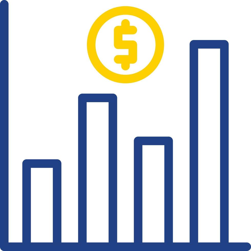 Market Prediction Vector Icon Design