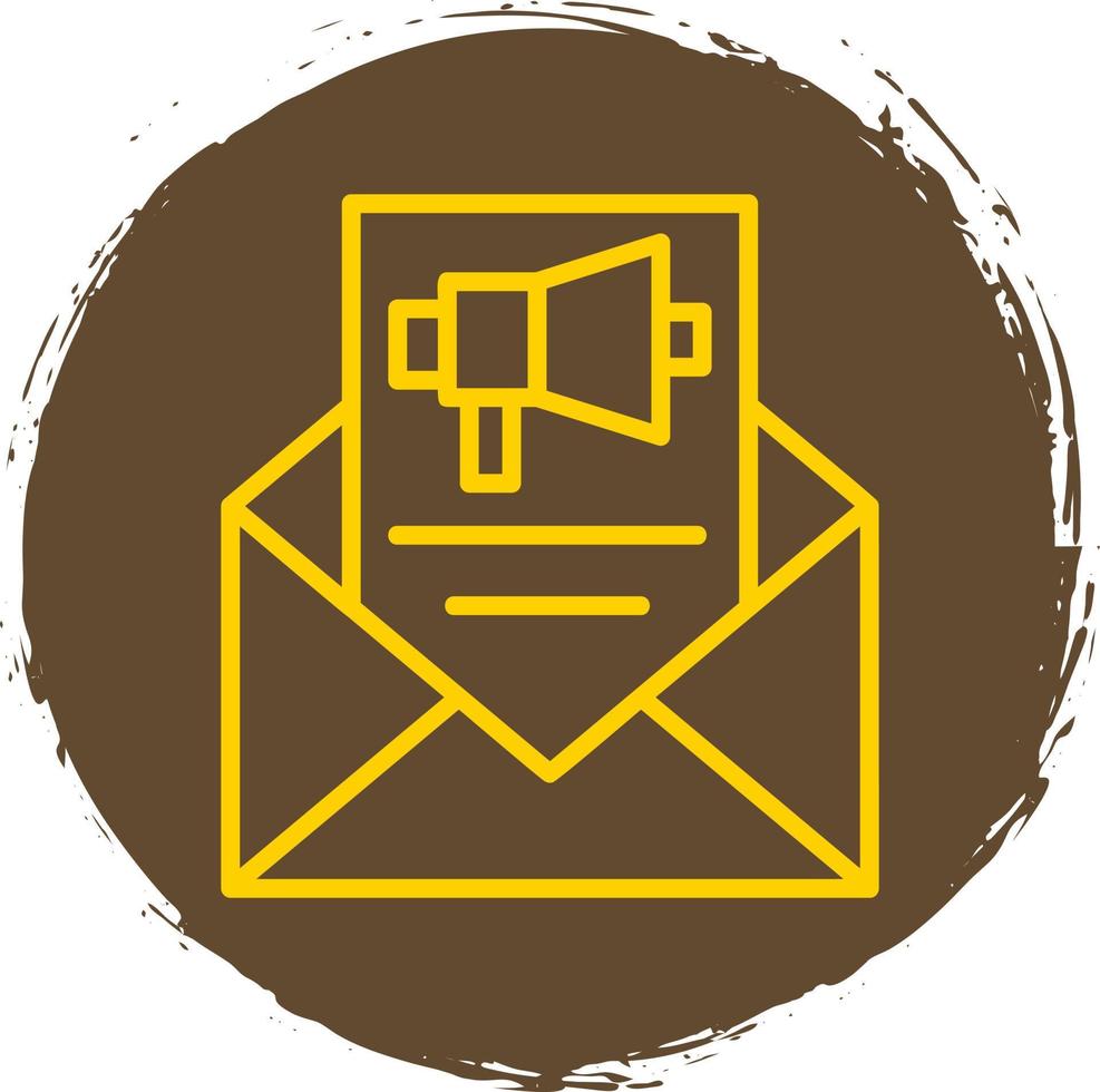 diseño de icono de vector de marketing por correo electrónico