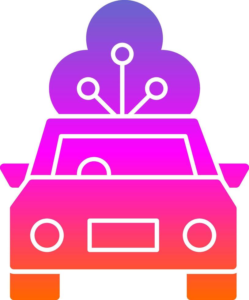 Driving Data Vector Icon Design