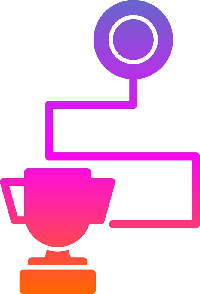 Long Range Planning Vector Icon Design