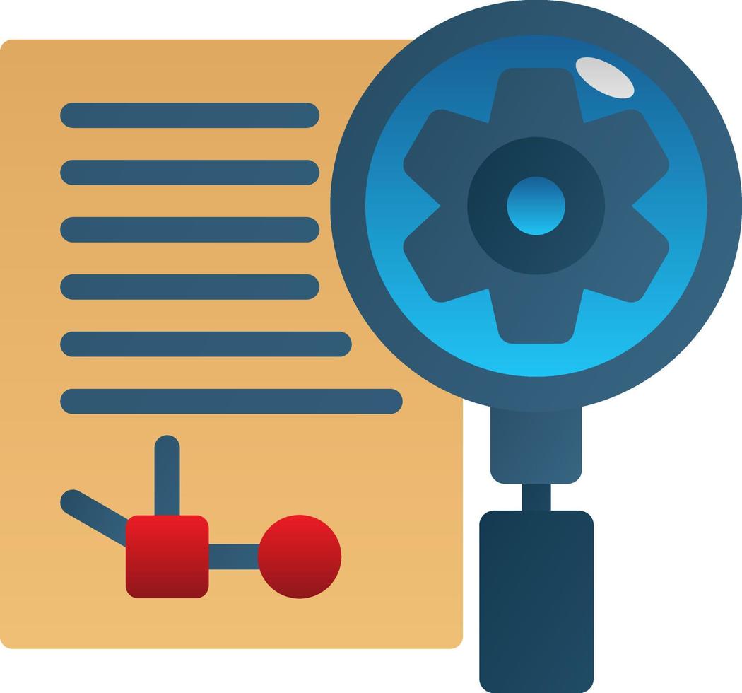 Research And Development Vector Icon Design