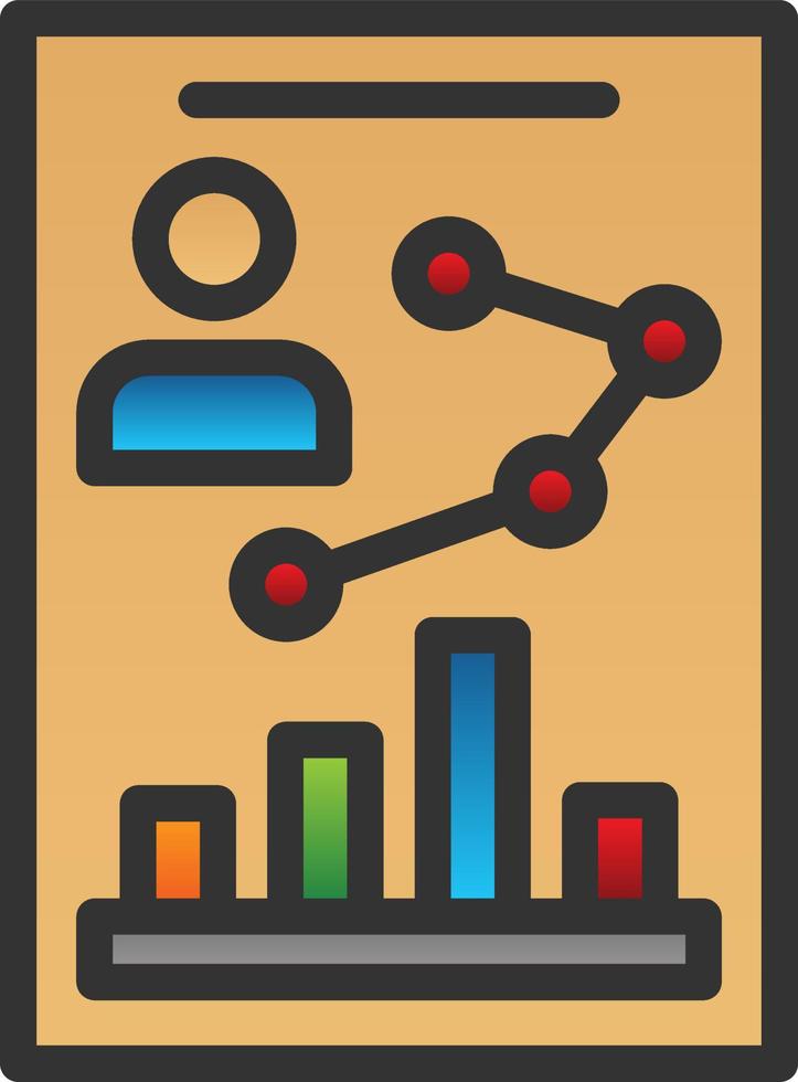 Demographics Vector Icon Design