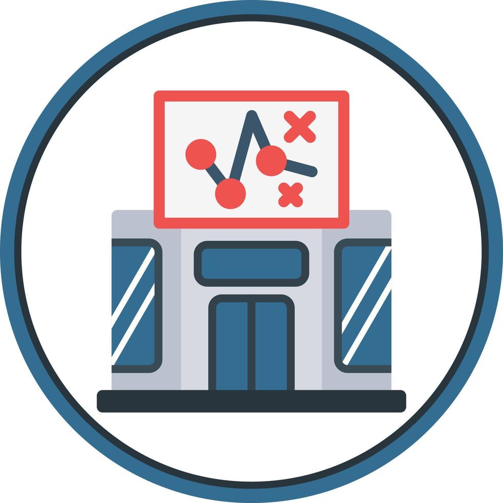 Building Strategy Vector Icon Design