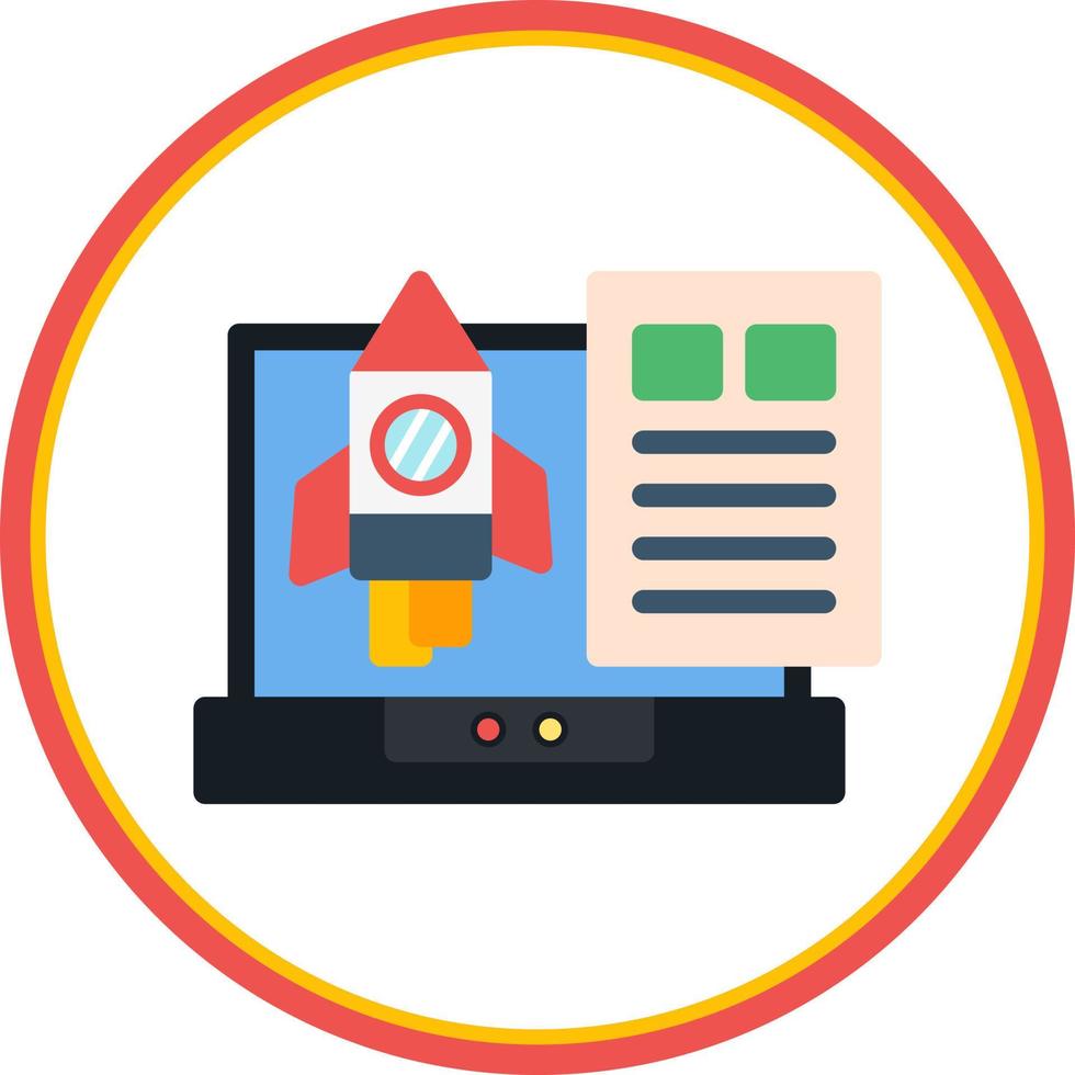 Launch Vector Icon Design