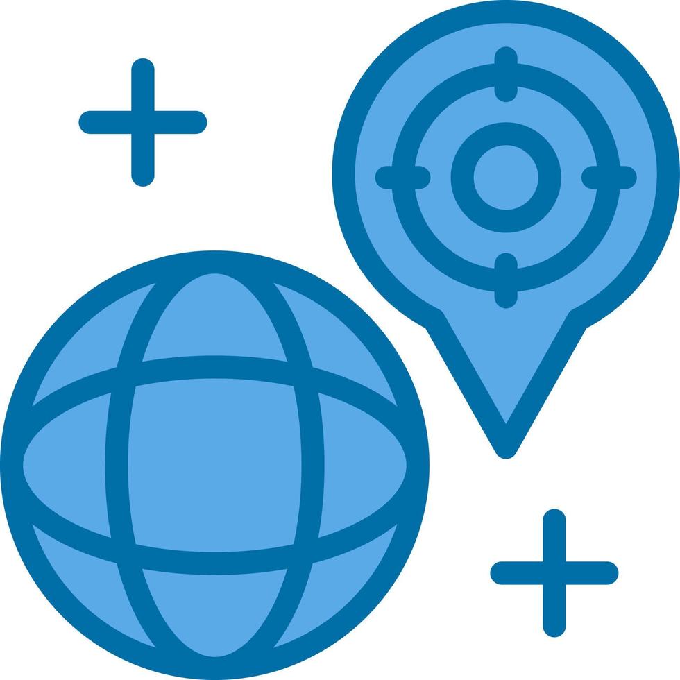 Geotargeting Vector Icon Design