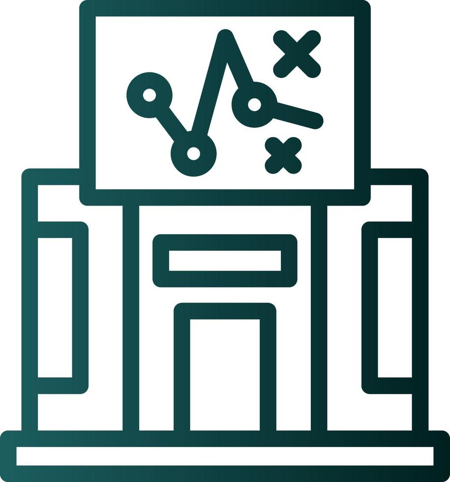Building Strategy Vector Icon Design