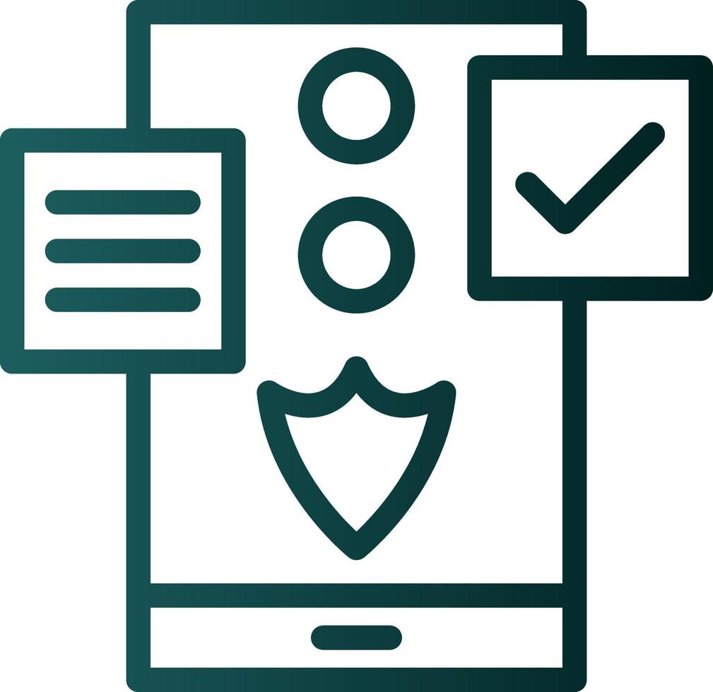 Social Media Policy Vector Icon Design