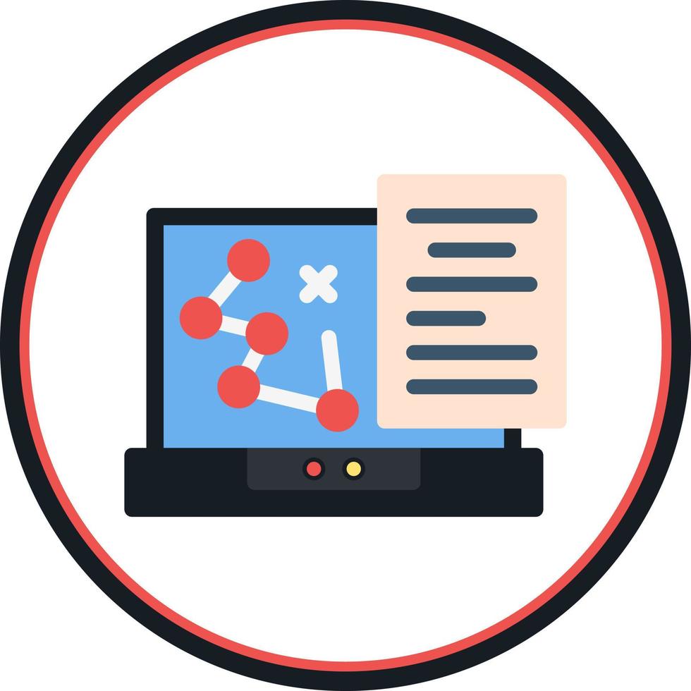 Digital Strategy Vector Icon Design