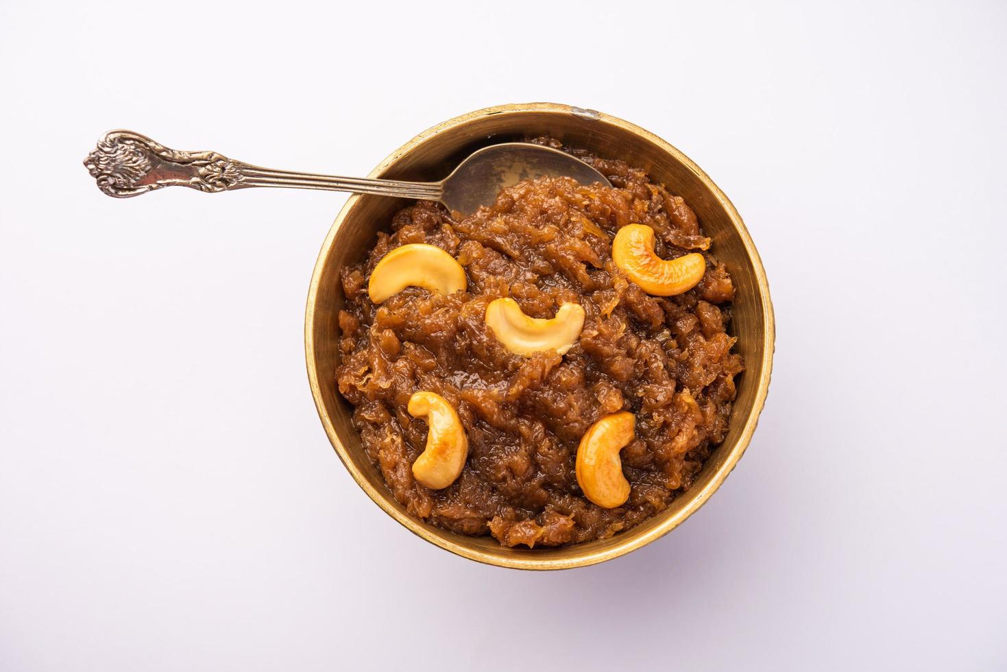 Kashi halwa or kasi halva is one of the classic and traditional dessert of Karnataka made using Ash Gourd or white pumpkin or kaddu photo