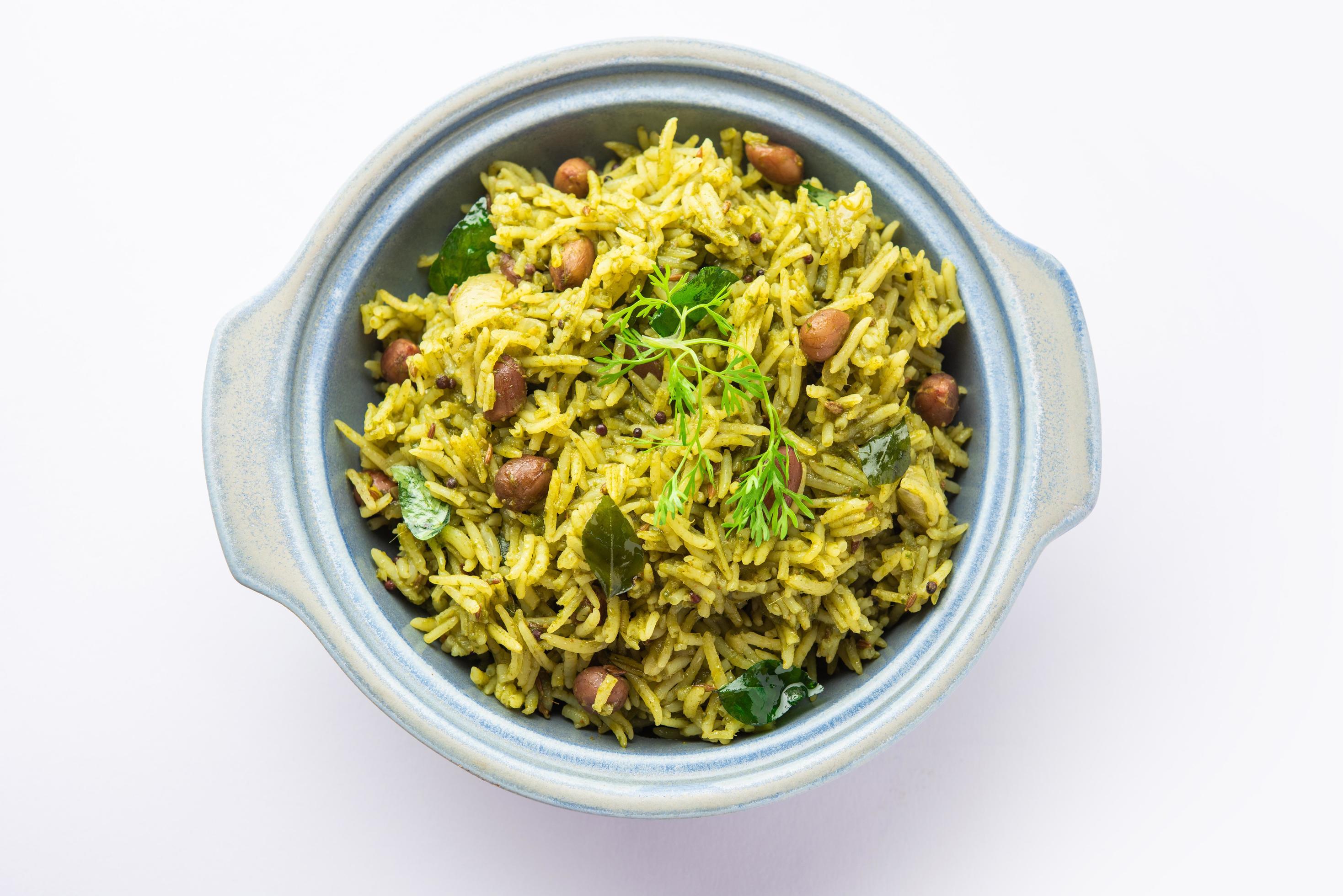 Palak Khichdi Is A One Pot Nutritious Meal Of Mung Lentils And Rice palak-khichdi-is-a-one-pot-nutritious-meal-of-mung-lentils-and-rice