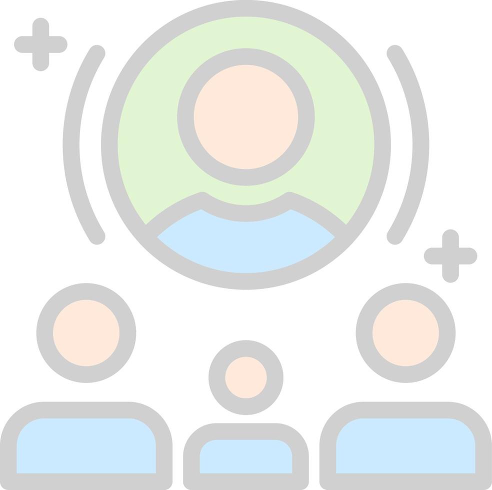 Engaging With Audience Vector Icon Design