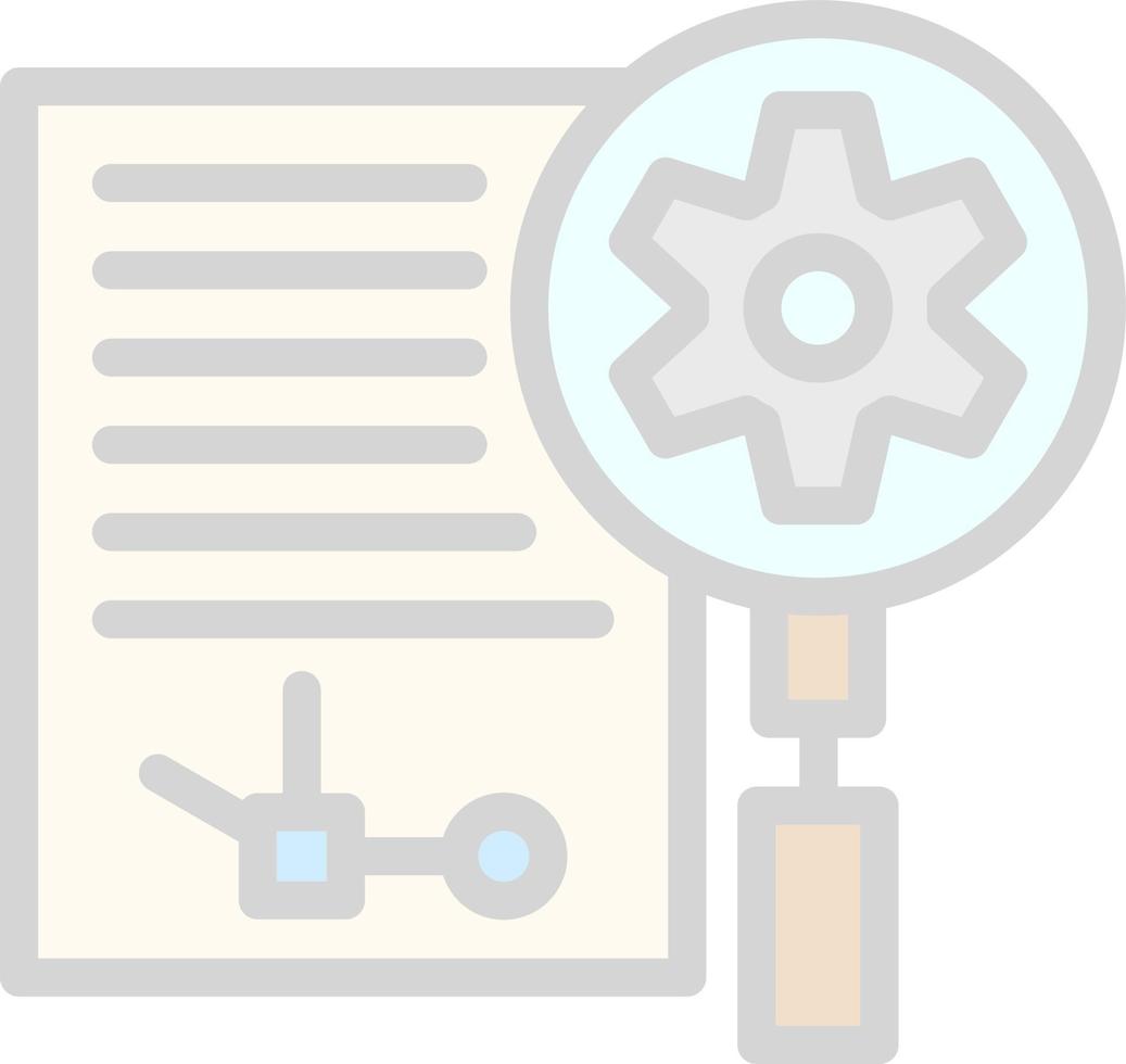 Research And Development Vector Icon Design