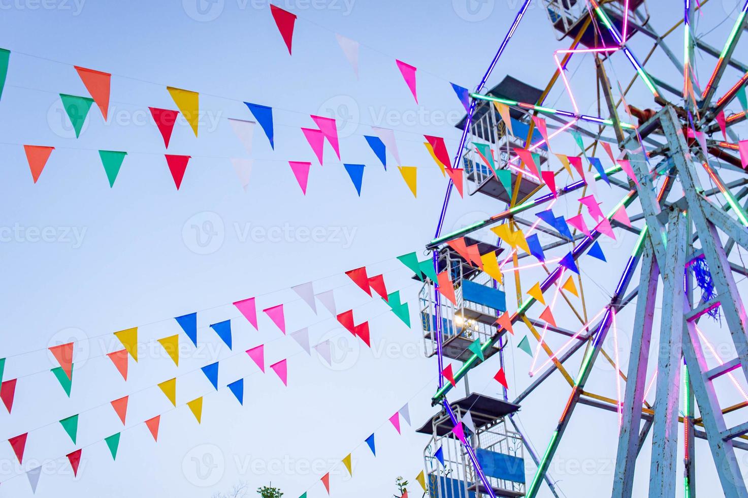 Ferris wheel in fun places photo