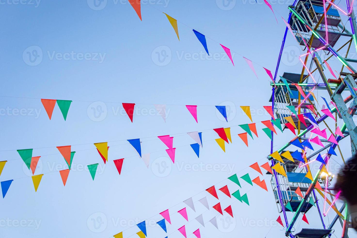 Ferris wheel in fun places photo