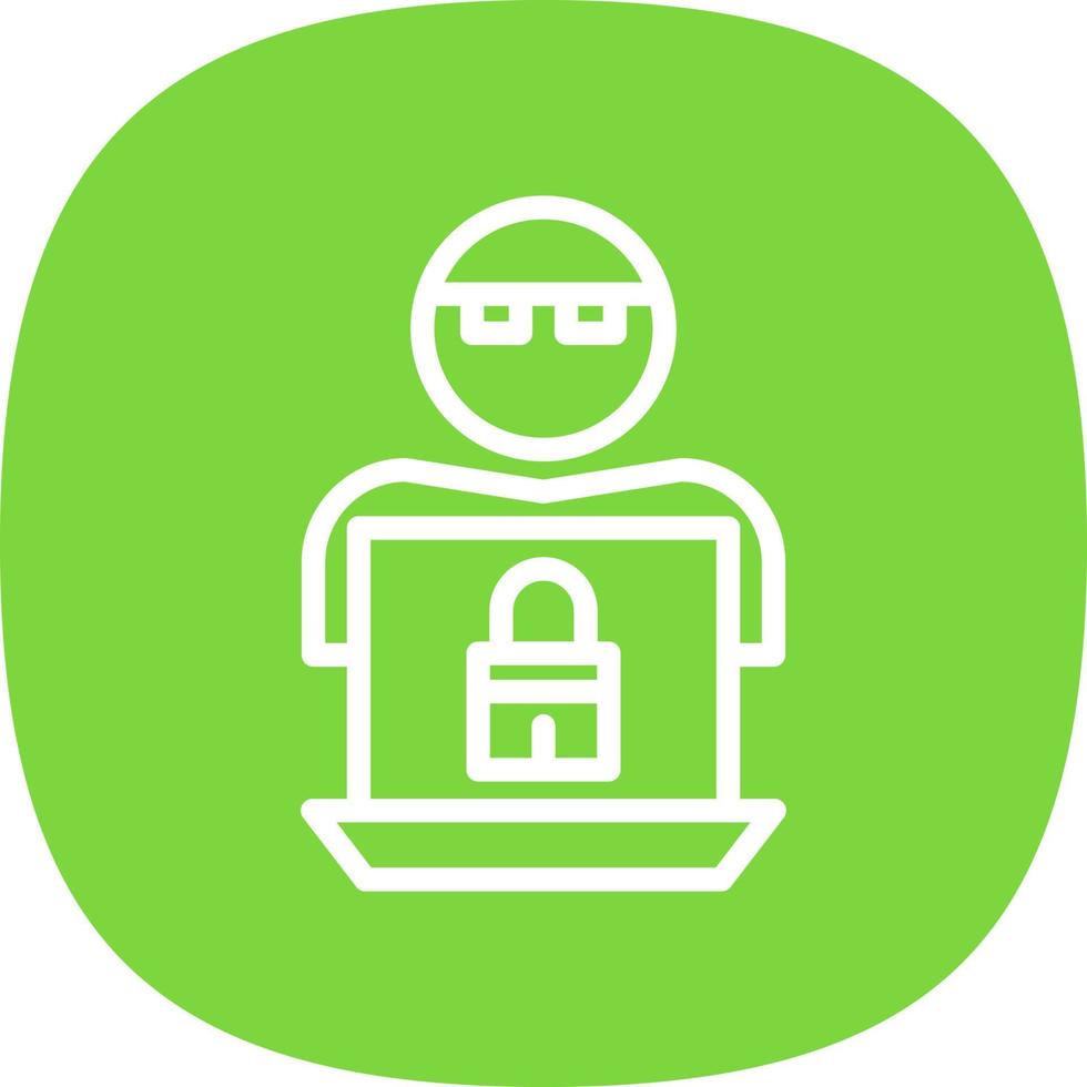 Cyber Attack Vector Icon Design