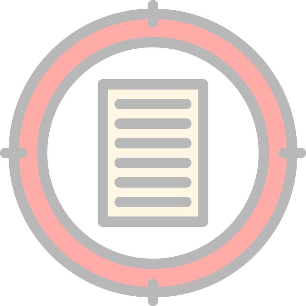 Contextual Targeting Vector Icon Design