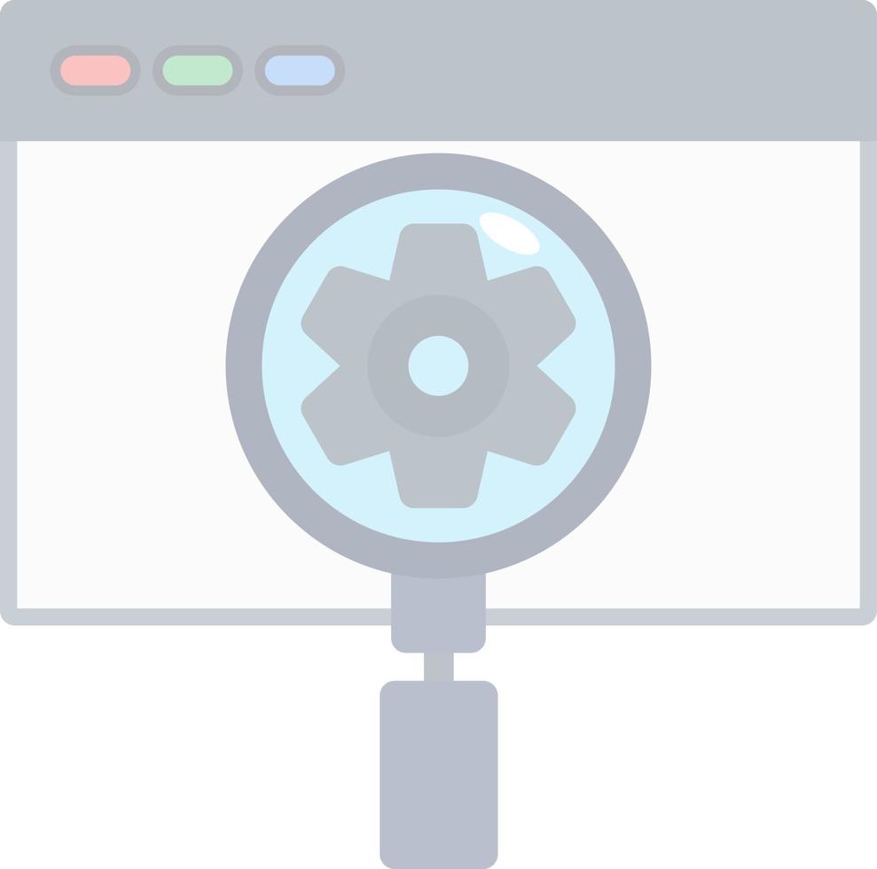 Search Engine Optimisation Vector Icon Design