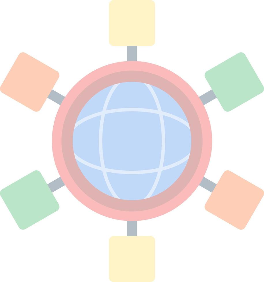 Social Networks Vector Icon Design