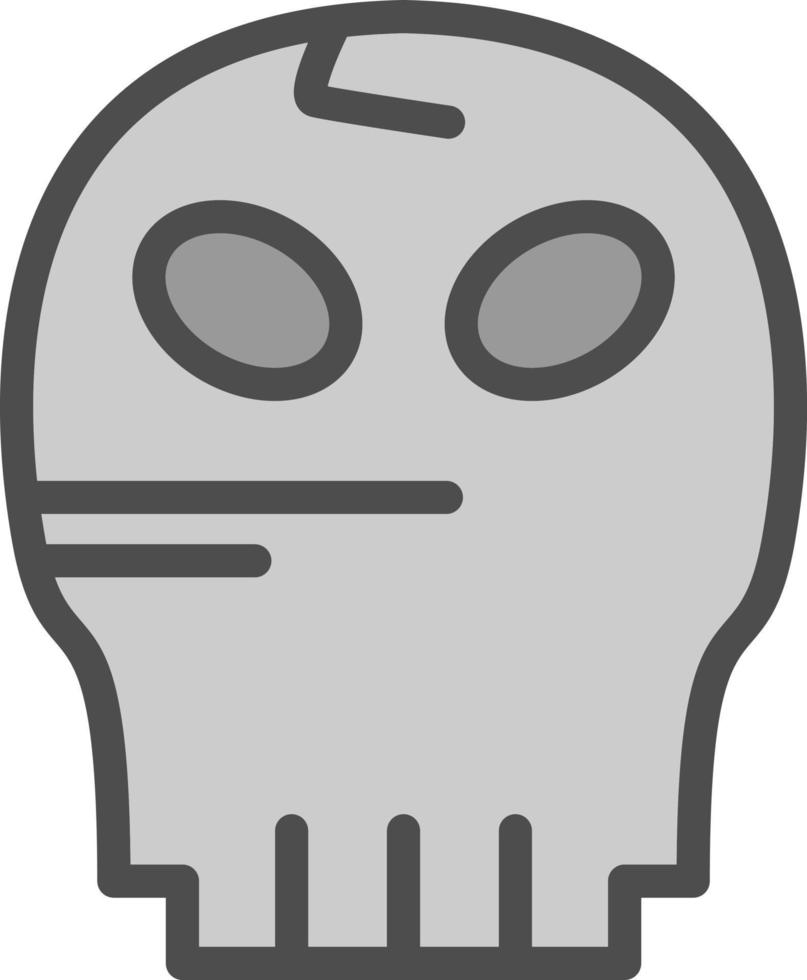 Skull Vector Icon Design