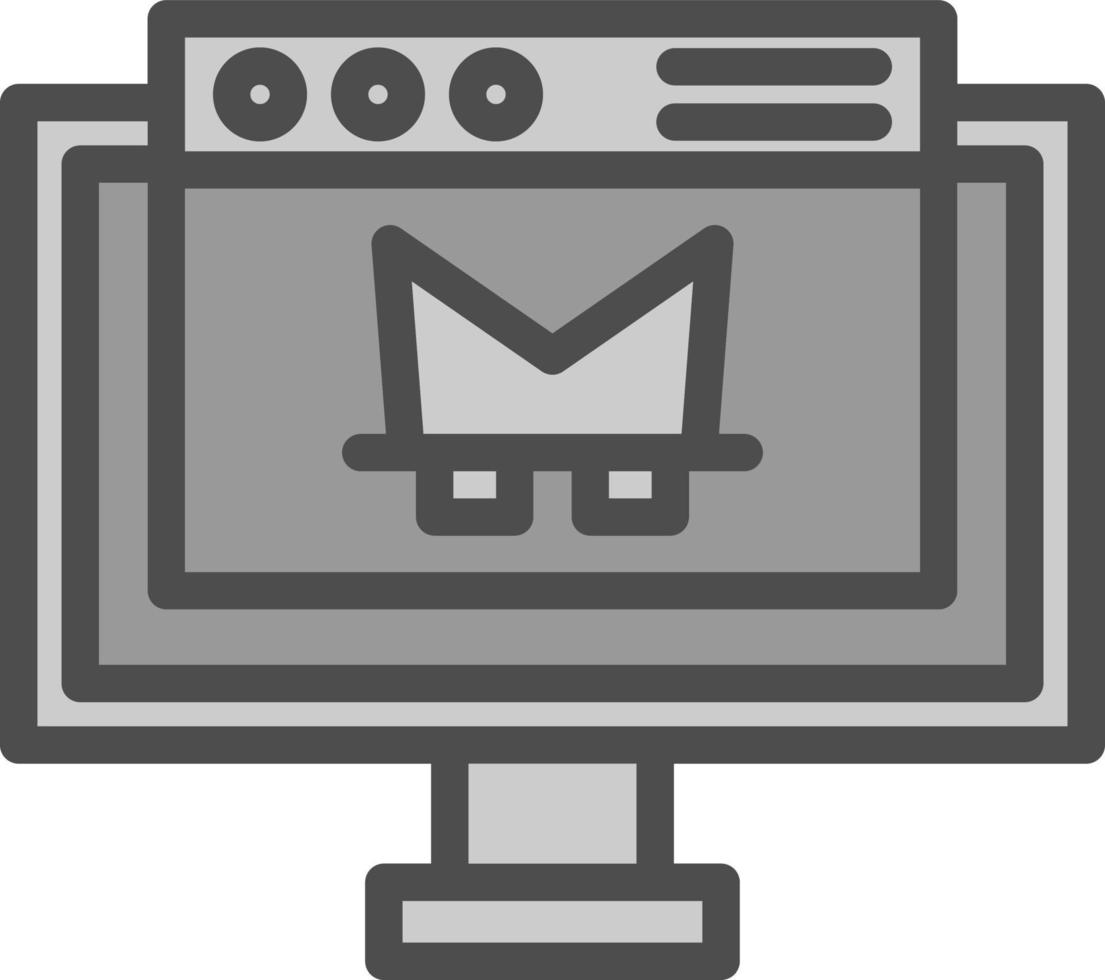 Online Robbery Vector Icon Design