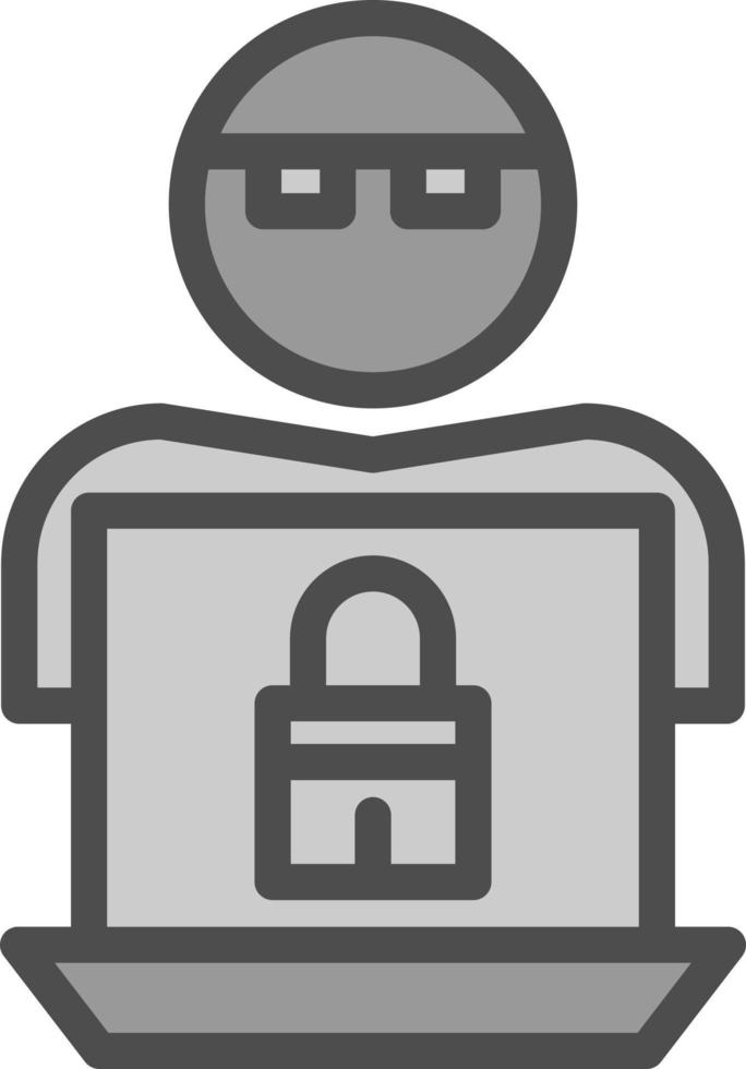 Cyber Attack Vector Icon Design