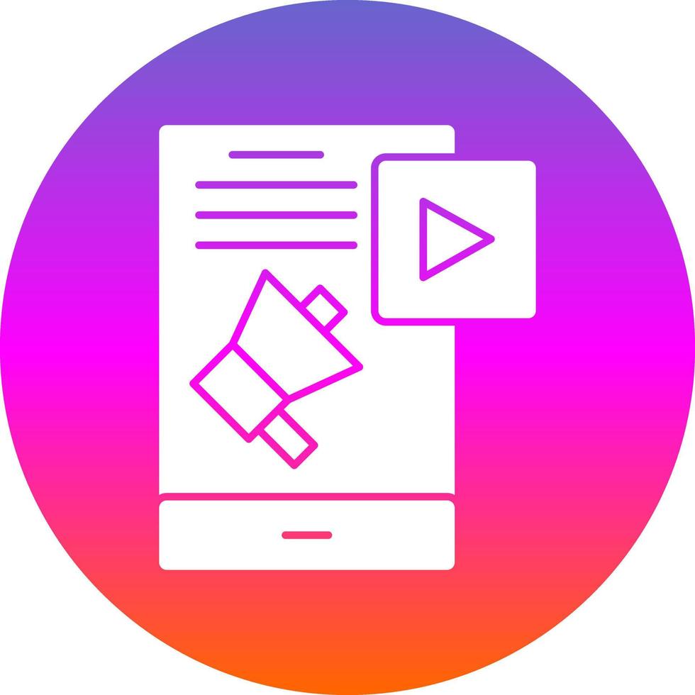 diseño de icono de vector de curación de contenido