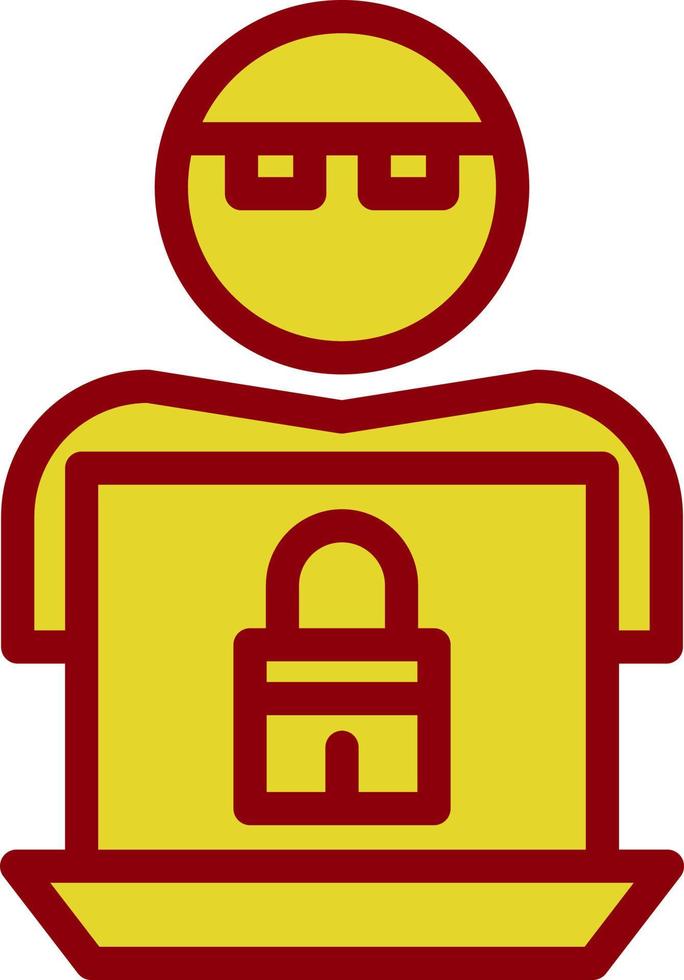 Cyber Attack Vector Icon Design