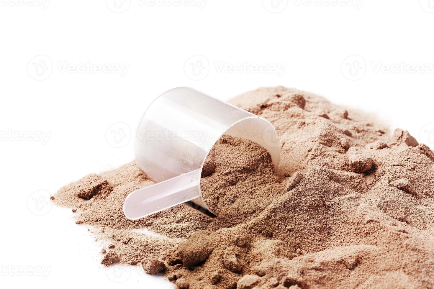 Coop with chocolate  whey  protein or mass gainer powder photo