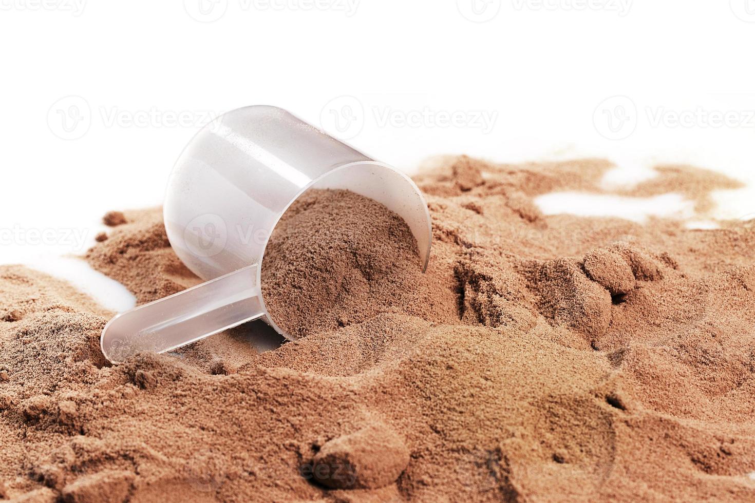 Coop with chocolate  whey  protein or mass gainer powder photo