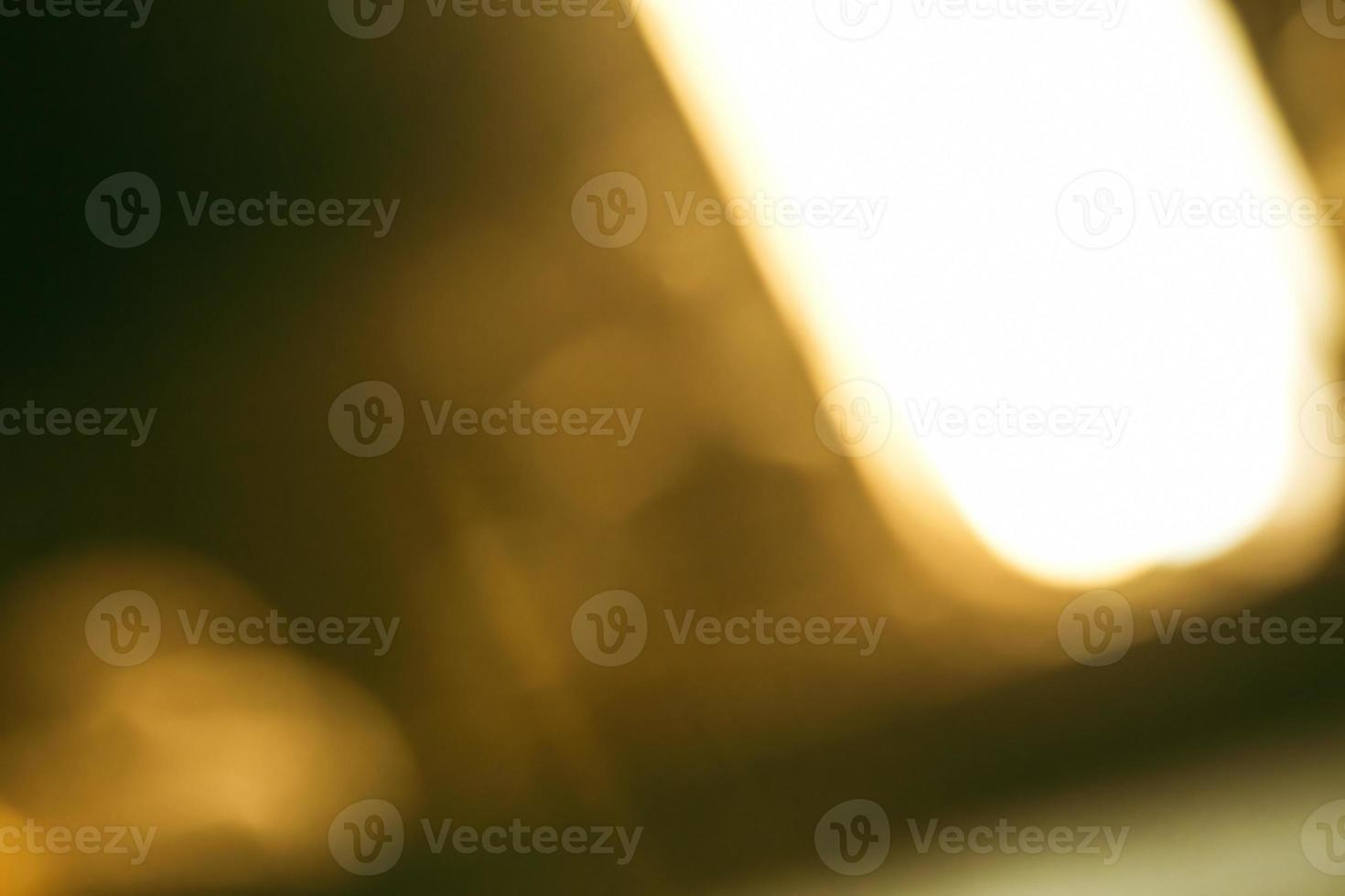 Abstract backdrop with blurred warm light photo