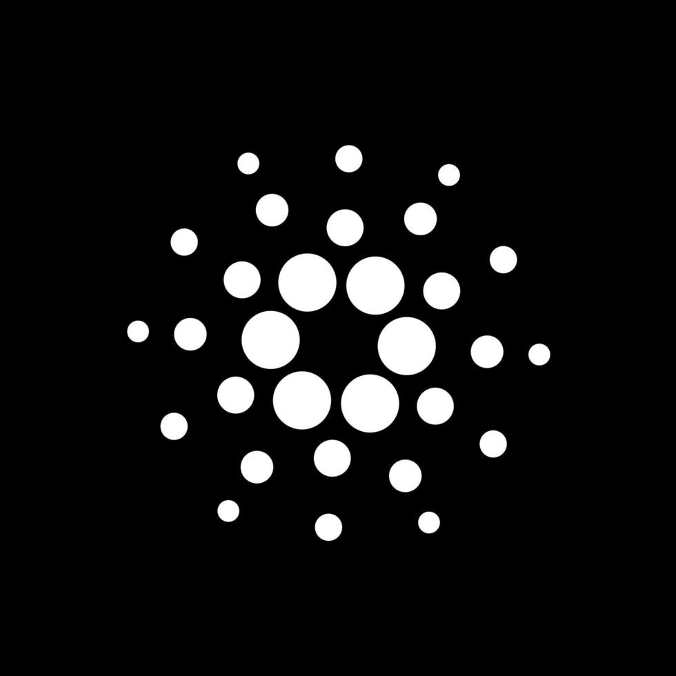 icono de cardano, logotipo vector