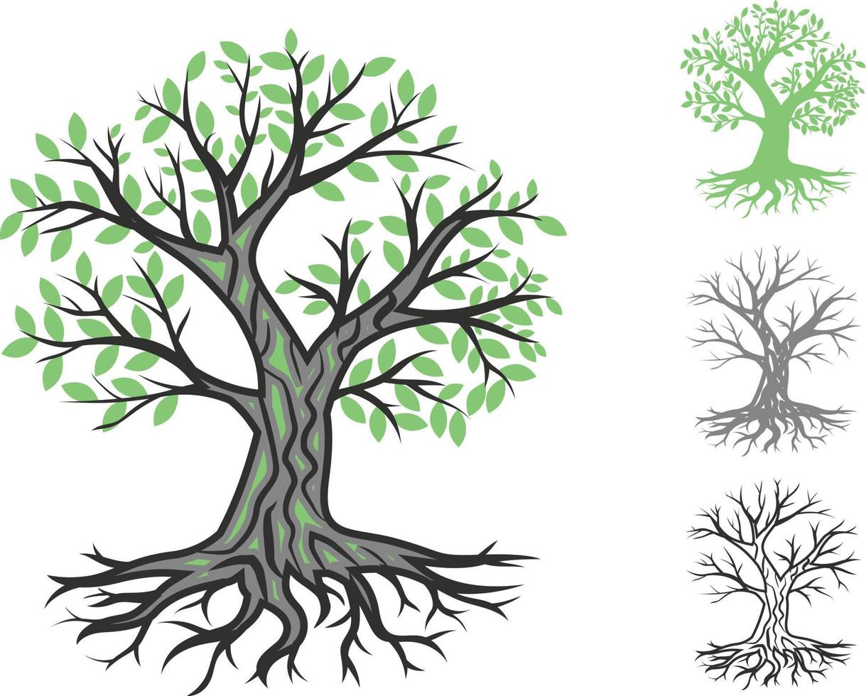 archivo de corte láser árbol de la vida vector