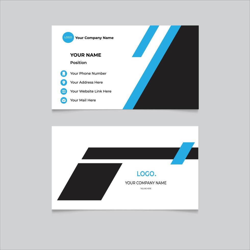 Business Card Template vector