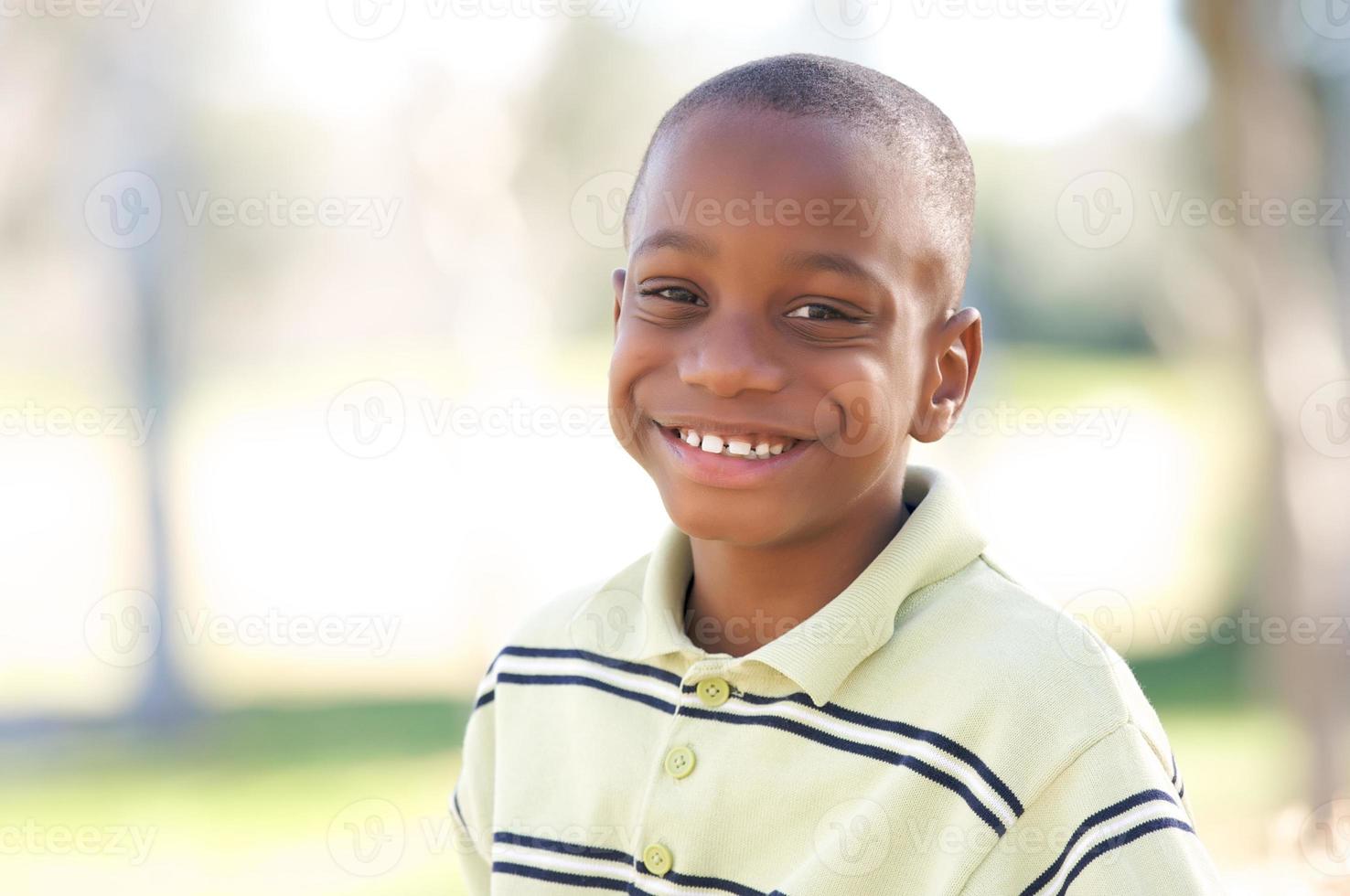 Young African American Boy photo