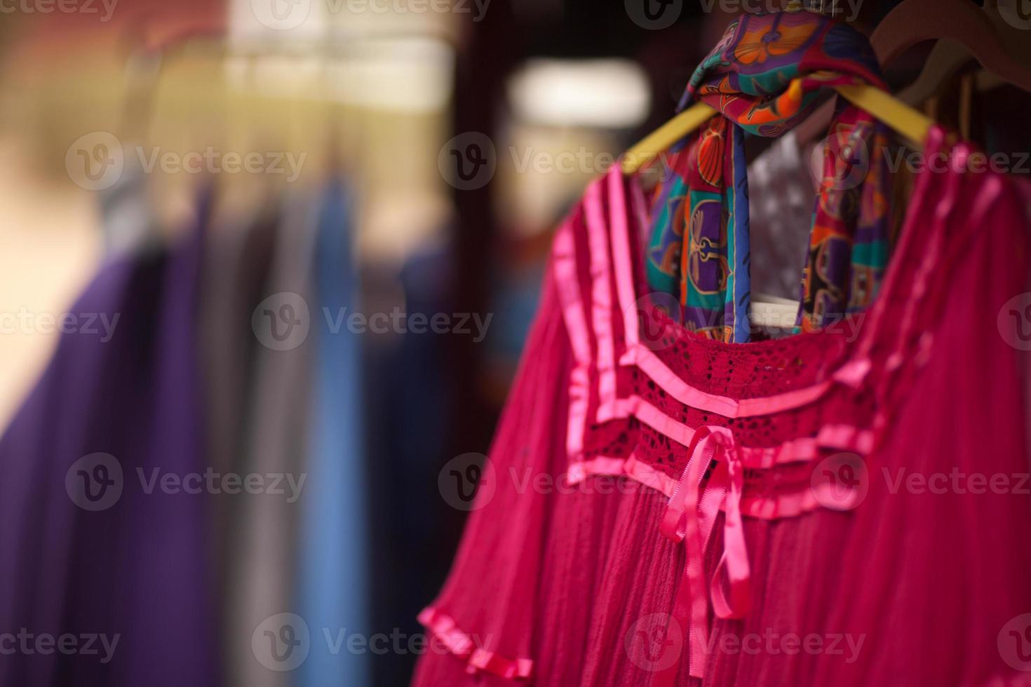 Colorful Scarf and Blowse photo