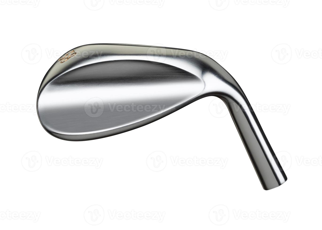 Blank Golf Club Wedge Iron Head Back Isolated on a White Background photo