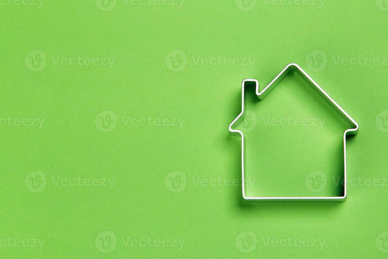 Small abstract model of house photo