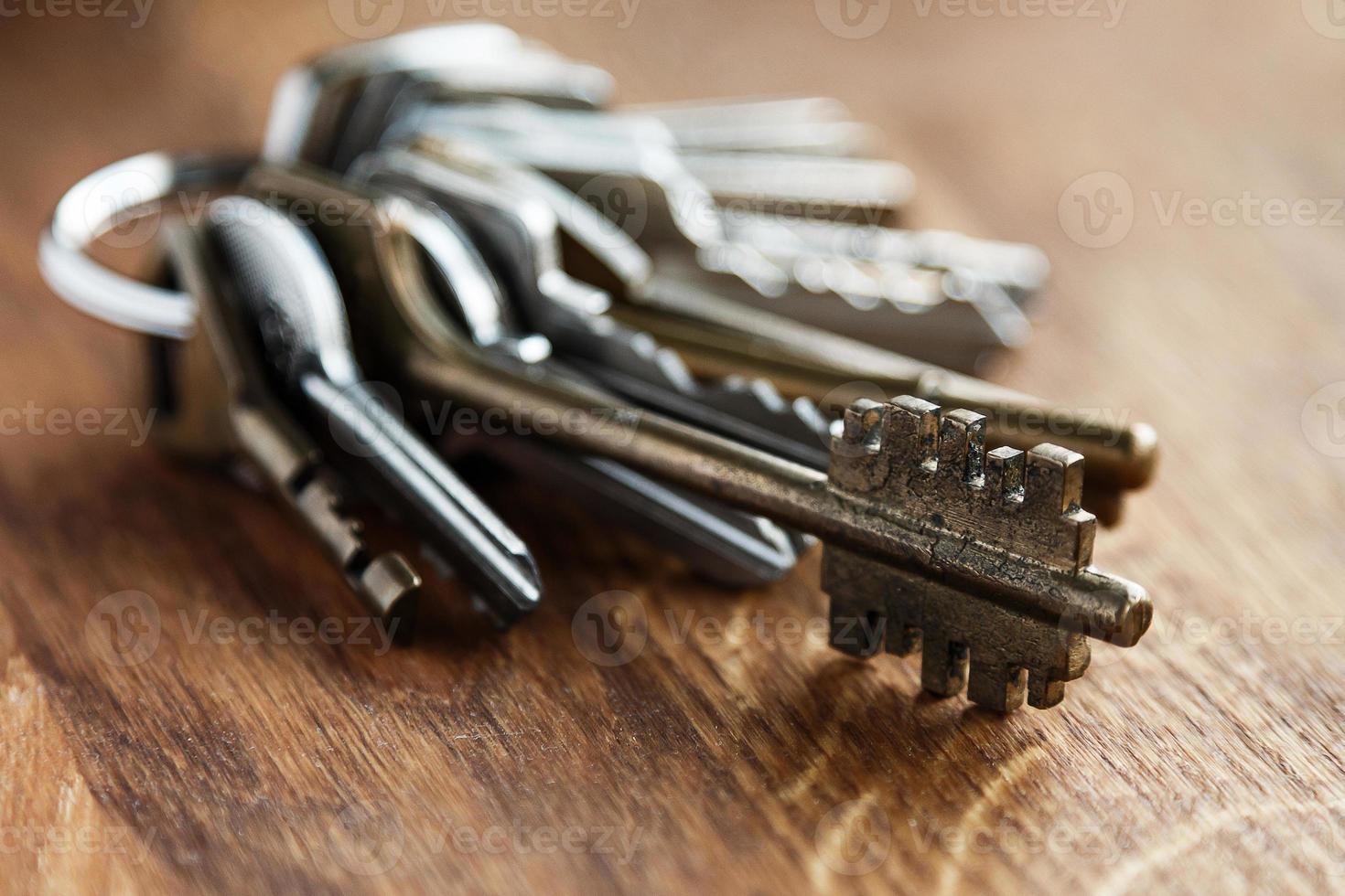 Bunch of different keys photo
