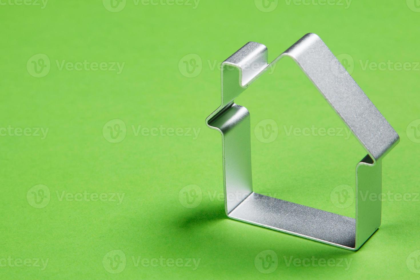 Small abstract model of house photo
